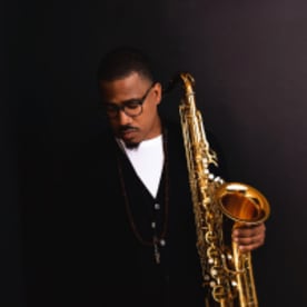 James Brandon Lewis Press Photo by Shervin Lainez